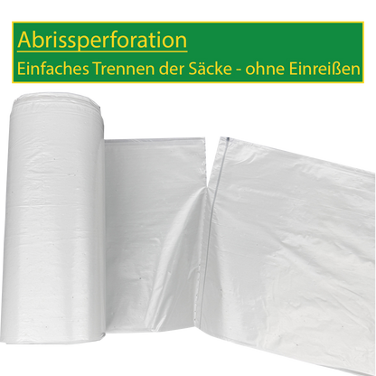 Müllbeutel 70L - bis zu 98% Recyceltes Material