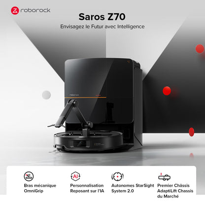 Roborock Saros Z70 – Saugroboter mit OmniGrip™ Roboterarm