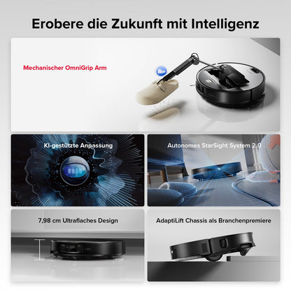 Roborock Saros Z70 – Saugroboter mit OmniGrip™ Roboterarm