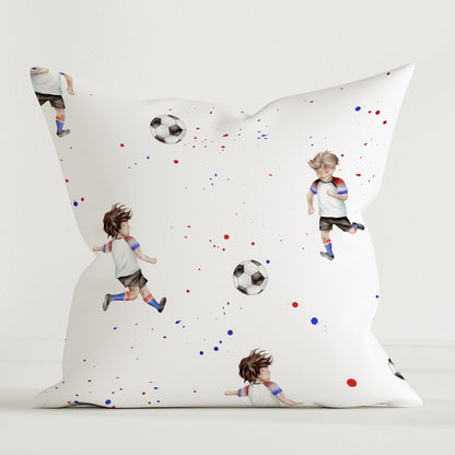 "Fussball" Premium Kinder Dekokissen