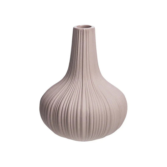 Vase VINTAGE rose aus Steinzeug – pastell & elegant | Tranquillo