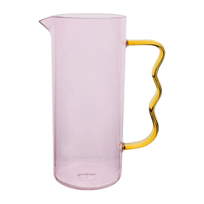 Krug RAINBOW aus Borosilikatglas – 1,3L | Hitzebeständig & vielseitig | Tranquillo