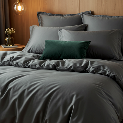 Luxe Baumwolle Satin Spannbettlaken