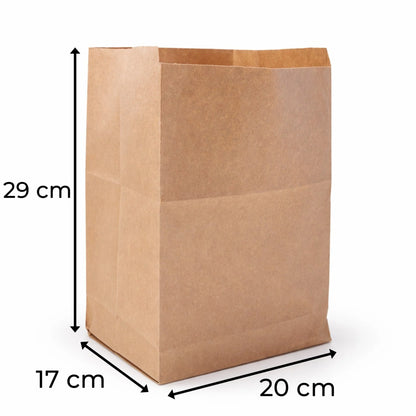 Papiertüten für Biomüll 10l | Müllbeutel für Biotonne