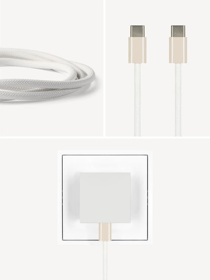 USB-C Ladegerät 35W + USB-C Kabel (Dune)