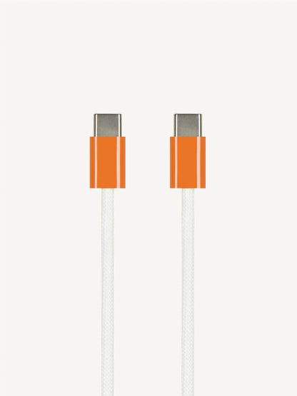 USB-C Kabel 60W gewebt | Farbe: Autumn | Länge: 1m