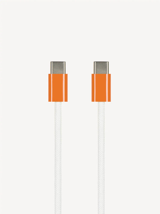USB-C Kabel 60W gewebt | Farbe: Autumn | Länge: 1m