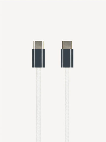 USB-C Kabel 60W gewebt | Farbe: Midnight | Länge: 1m