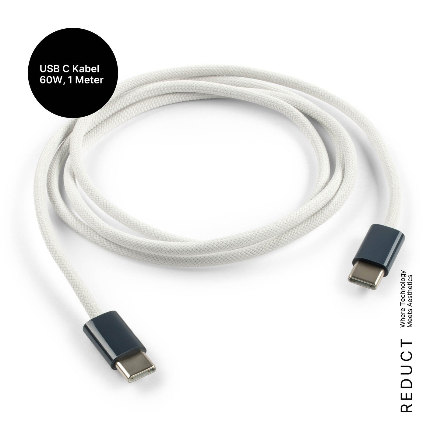 USB-C Ladegerät 65W + 2x USB-C Kabel (Midnight+Dune)