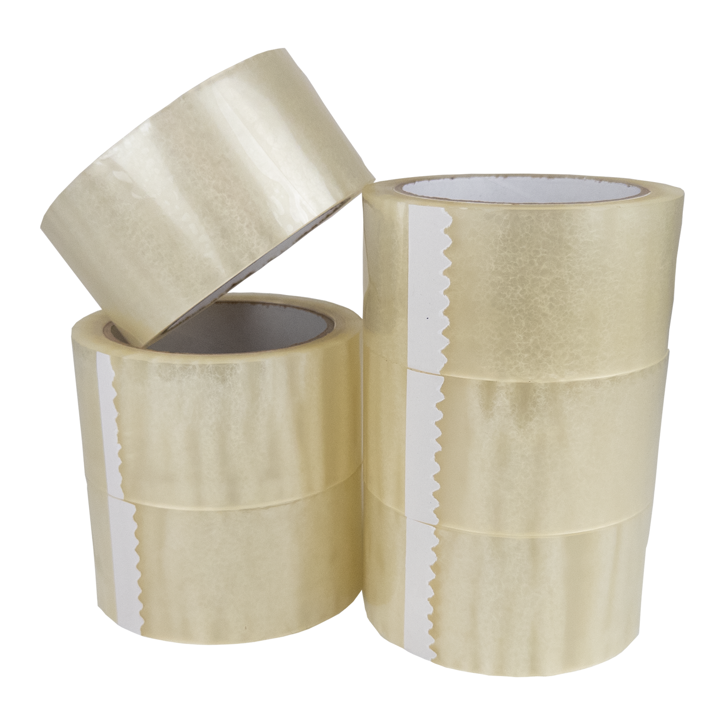 Transparentes Klebeband - Leise abrollend - 50mm x 66m - ca. 50µm