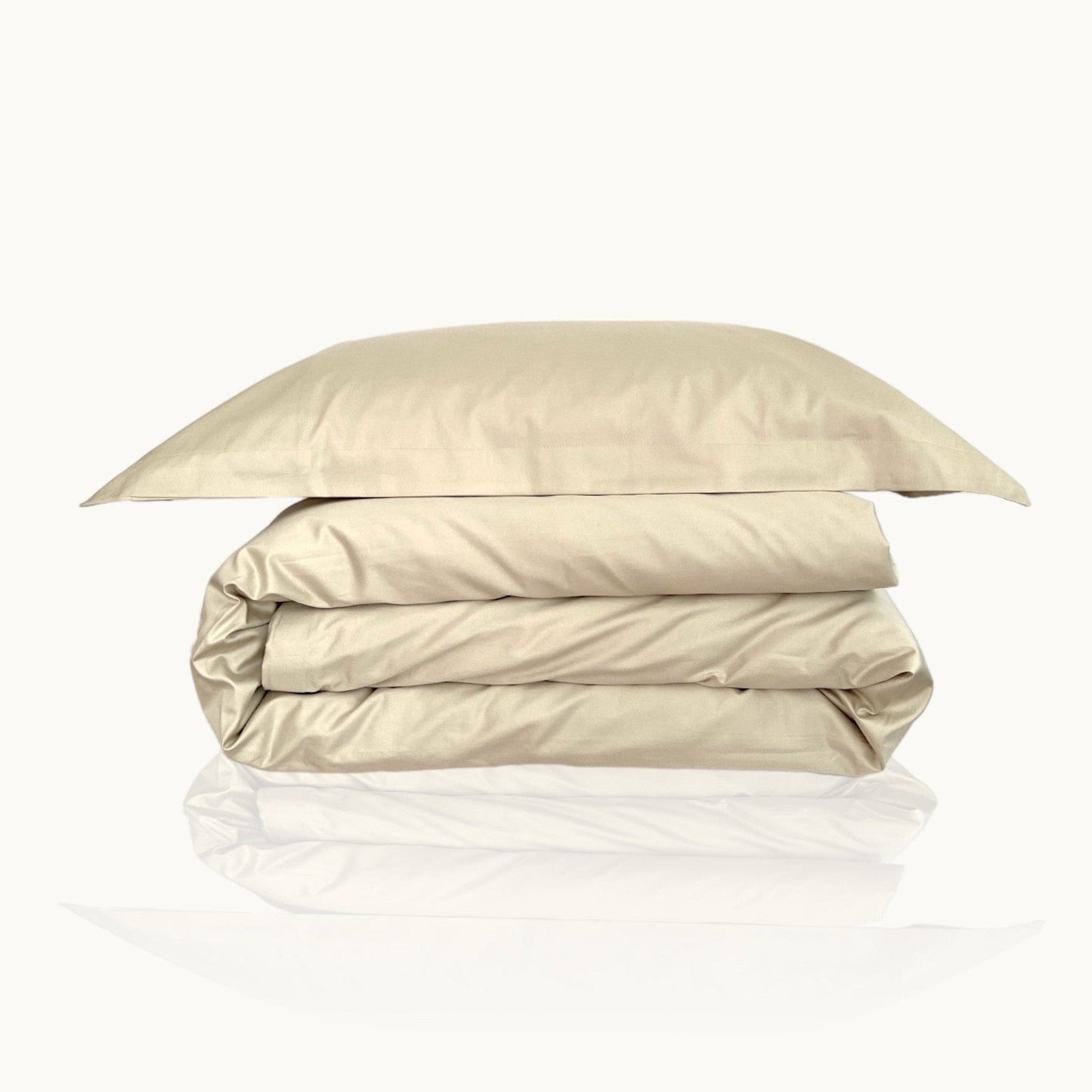 Luxe Baumwolle Satin Bettwäsche